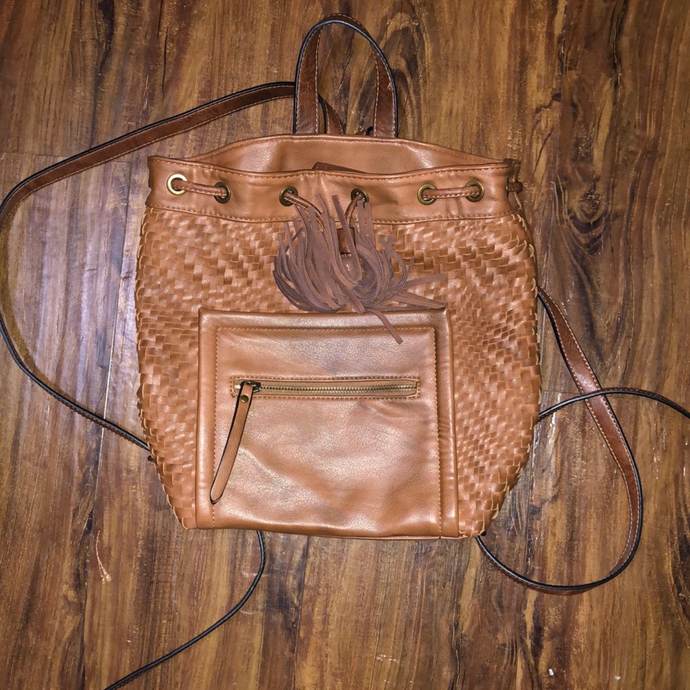 Pleather Backpack